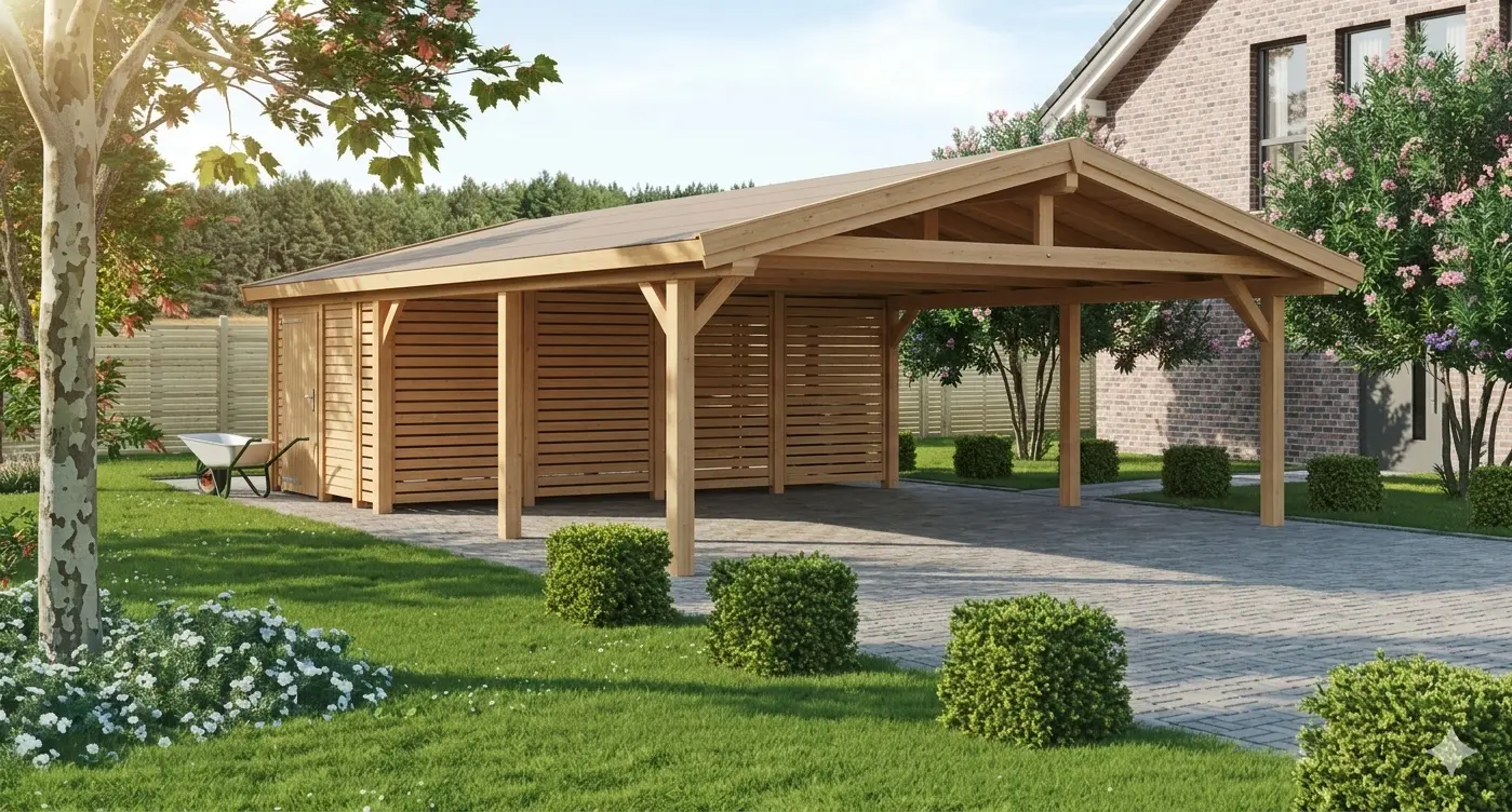 Carport mit Abstellraum Paderborn